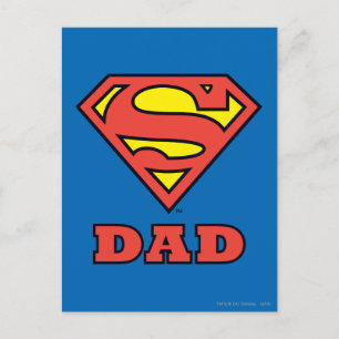 Super Dad Postcard