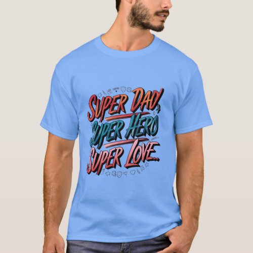 Super Dad shirt  fathers day funny super hero dad
