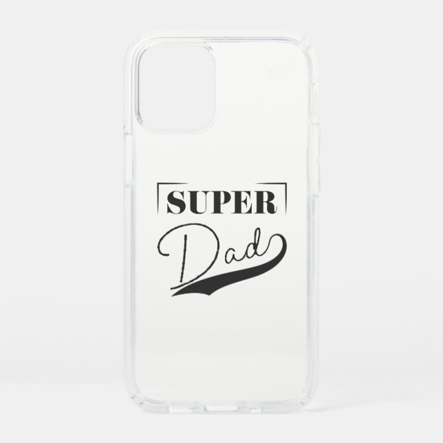 Super Dad Speck iPhone 12 Mini Case (Front)