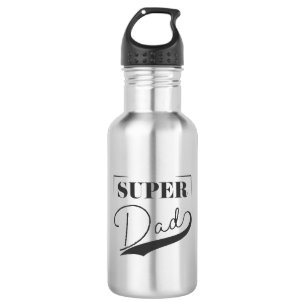 Super Dad Stainless Steel Water Bottle