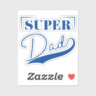 Super Dad Sticker