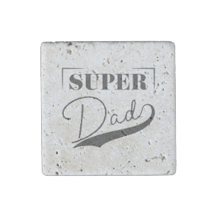 Super Dad Stone Magnet