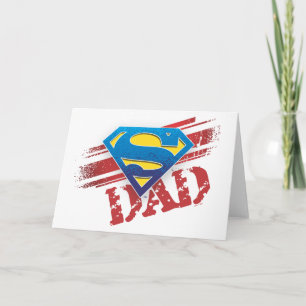 Super Dad Stripes Card