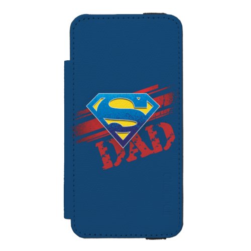 Super Dad Stripes Wallet Case For iPhone SE55s