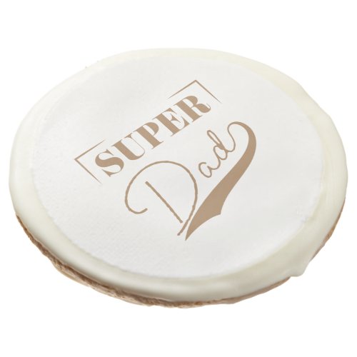 Super Dad Sugar Cookie