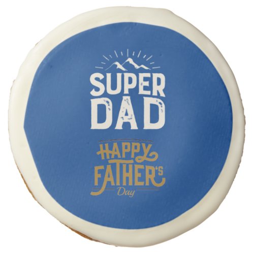 Super Dad Sugar Cookies
