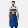 Super Dad, Superhero Red/Yellow/Blue Father's Day Apron