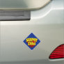Super Dad, Superhero Red/Yellow/Blue Father's Day Car Magnet