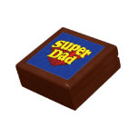 Super Dad, Superhero Red/Yellow/Blue Father&#39;s Day Gift Box