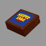 Super Dad, Superhero Red/Yellow/Blue Father's Day Gift Box