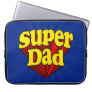 Super Dad, Superhero Red/Yellow/Blue Father's Day Laptop Sleeve