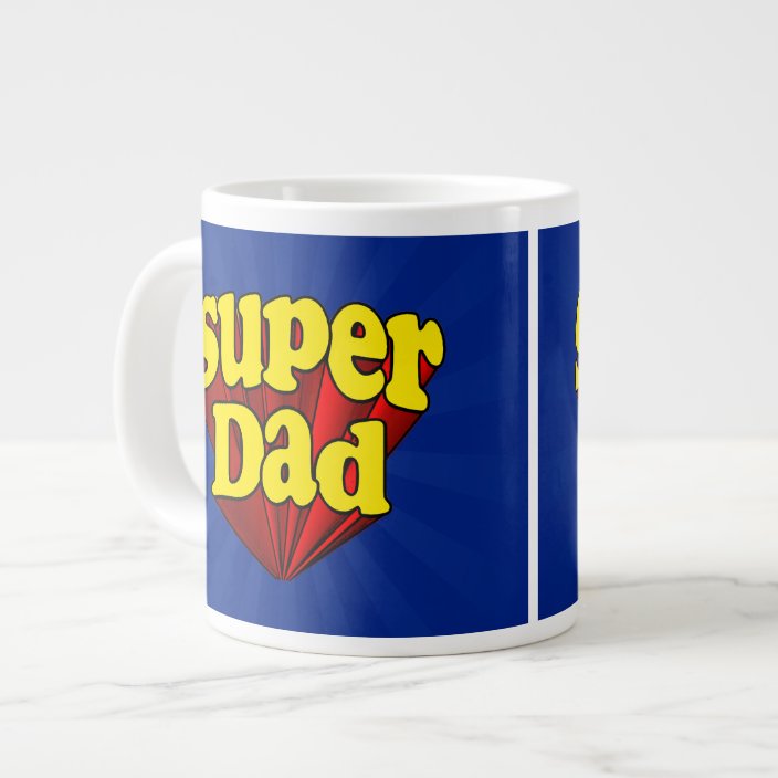 superhero dad mug