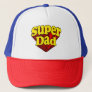 Super Dad, Superhero Red/Yellow/Blue Father's Day Trucker Hat