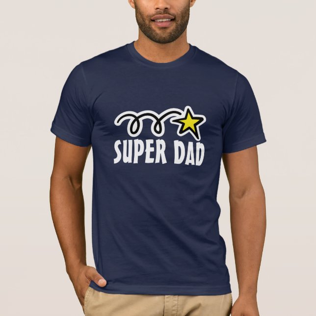 Super Dad t-shirt - Gift for best father (Front)