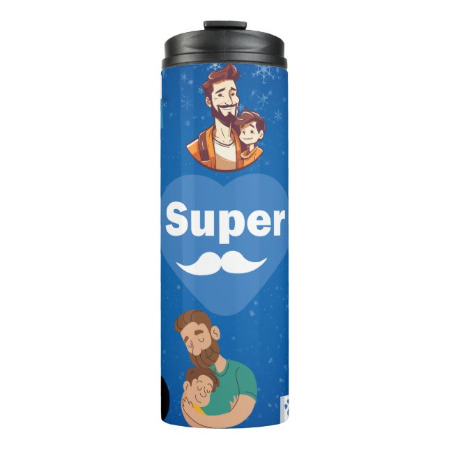 Super dad thermal tumbler (Front)