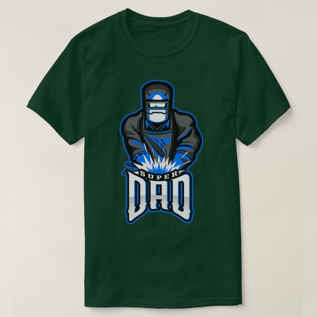 Super Dad Tradesman edition 2 T T-Shirt (Design Front)