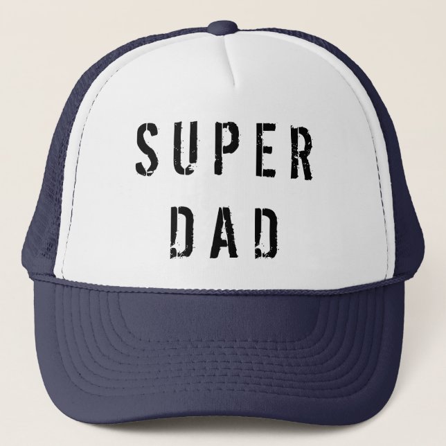 Super dad trucker hat (Front)