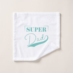 Super Dad Wash Cloth