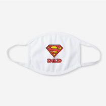 Super Dad White Cotton Face Mask