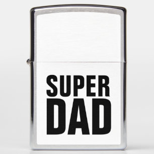 SUPER DAD ZIPPO LIGHTERS