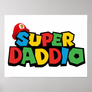 Super Daddio for best dad Poster