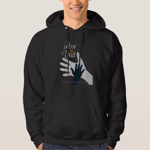 Super Daddy Fathers Day Hoodie