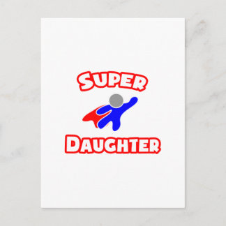 Super Daughter Postcard