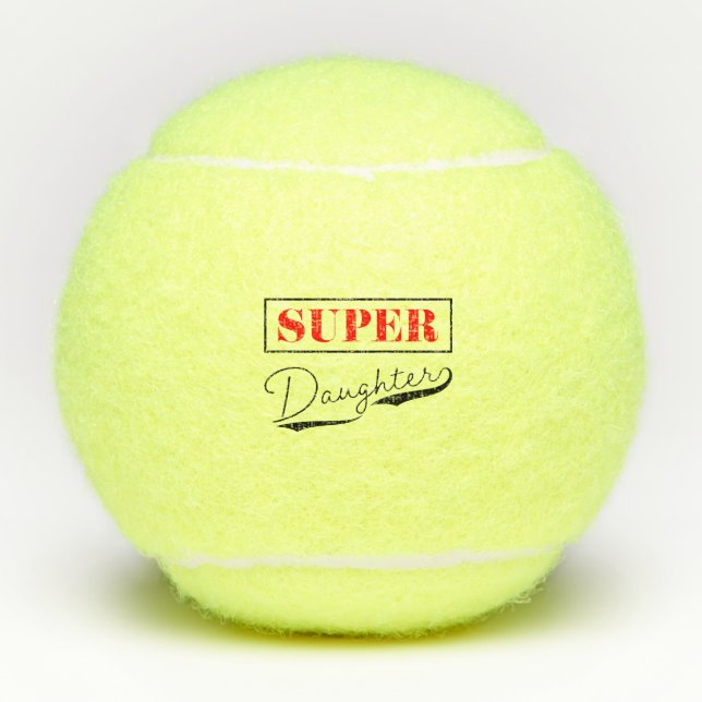 Super Daughter Tennis Balls (Front)