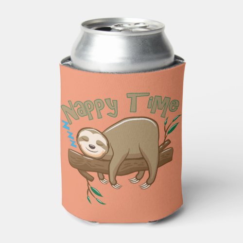 Super Delightful Baby Sloth Can Cooler