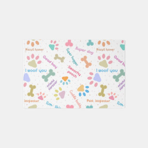 Super dog outdoor rug
