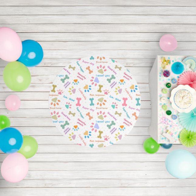 Super dog round rug (Insitu (Birthday))