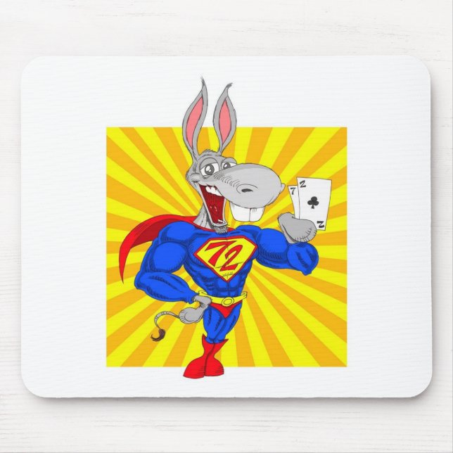 SUPER DONKEY MOUSE PAD (Front)