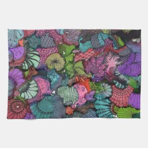 Super Doodle Kitchen Towel