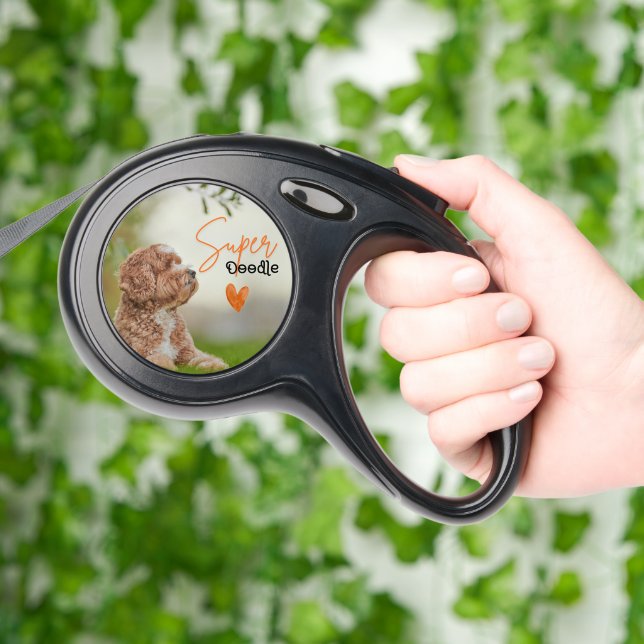 "Super Doodle" Sticker for retractible leash (Hand)