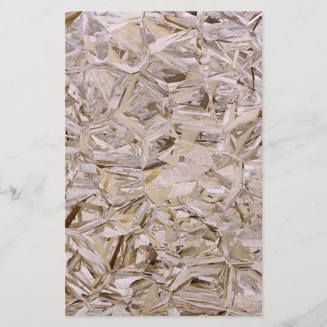 Super Duper Cool OSB Construction Plywood Print Flyer (Front)