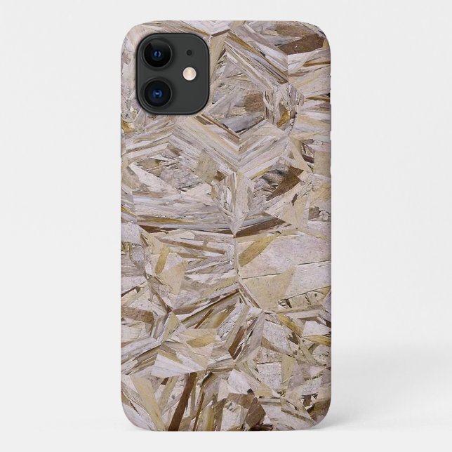 Super Duper Cool OSB Plywood Print Case-Mate iPhone Case (Back)