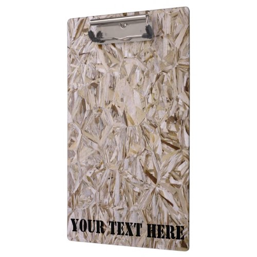 Super Duper Cool OSB Plywood Print Clipboard