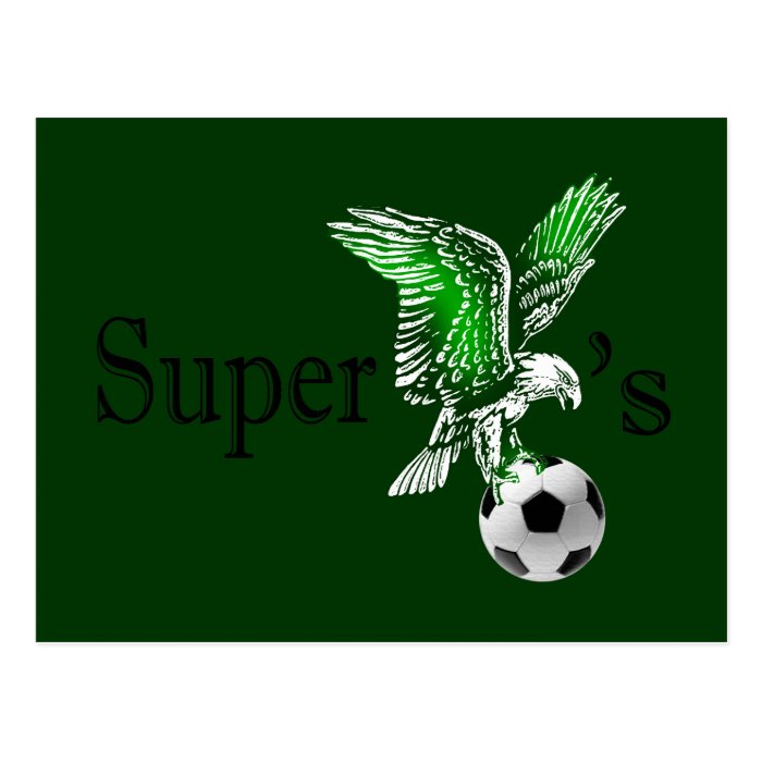 Super Eagles super cool Naija Eagles logo Postcard