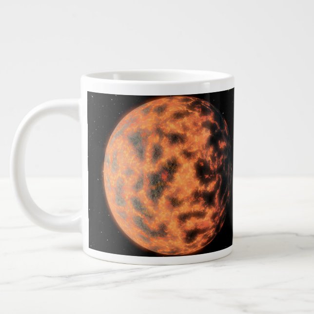 Super-Earth 55 Cancri E Giant Coffee Mug (Left)