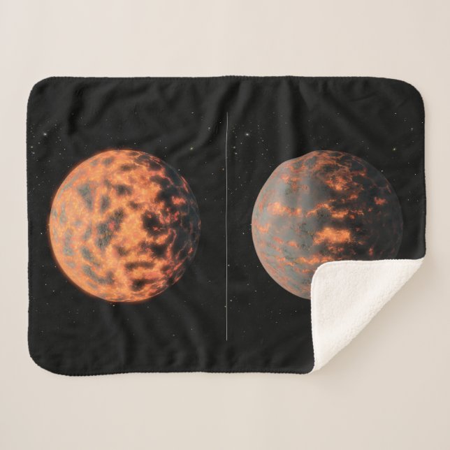 Super-Earth 55 Cancri E Sherpa Blanket (Front (Horizontal))