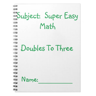 Super Easy Math Notebook