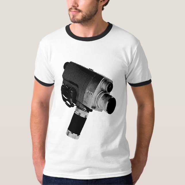 super eight camera T-Shirt (Front)