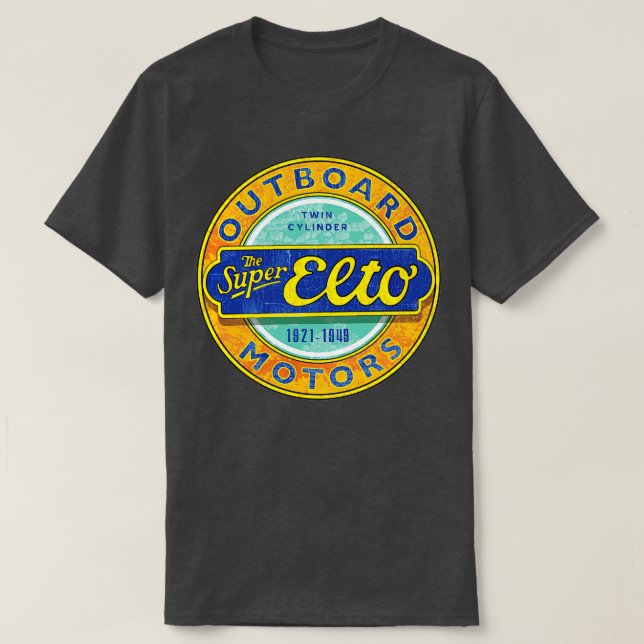 Super Elto Outboards T-Shirt (Design Front)