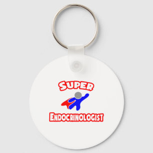 Super Endocrinologist Keychain
