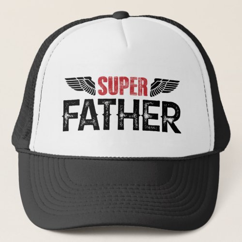 Super Father Dad Birthday or Fathers Day Ball Cap
