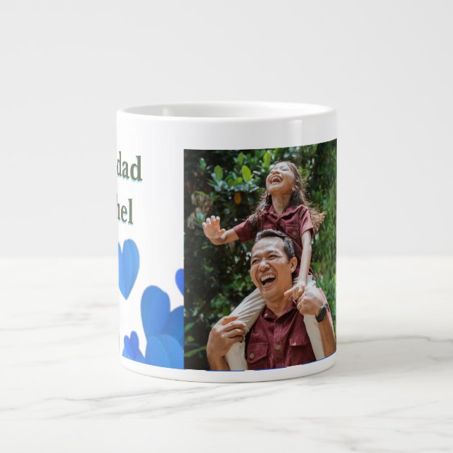  super father 's day giant coffee mug (Front)