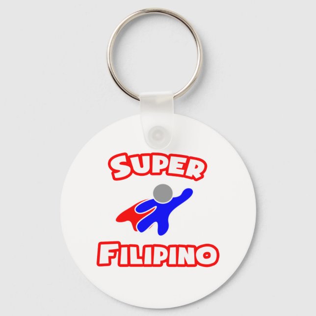 Super Filipino Keychain (Front)
