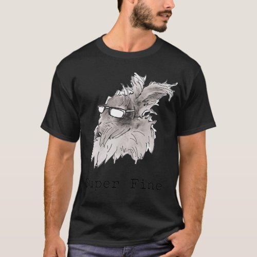 Super Fine Angora Bunny  T_Shirt