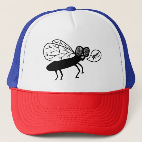 Super Fly says VOTE Trucker Hat