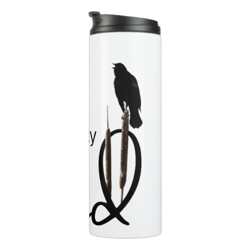 Super Fly with Red_Winged Blackbird Thermal Tumbler
